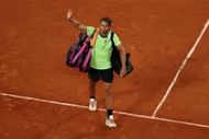 Rafael Nadal at the 2021 French Open